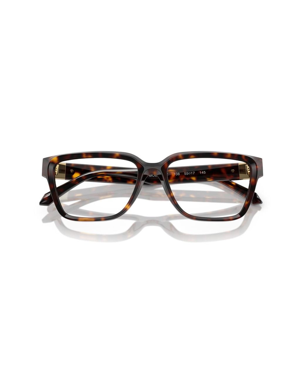 Versace Black Ve3357 108 Optical Frames Acetate Transparent Squared Normal