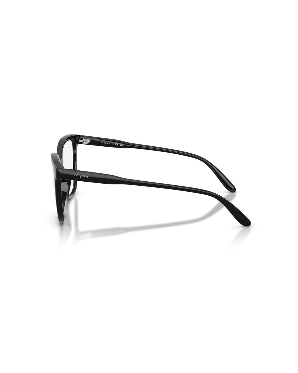 Vogue Eyewear Black Vo5750 W44 Optical Frames Nylon Transparent Squared Normal