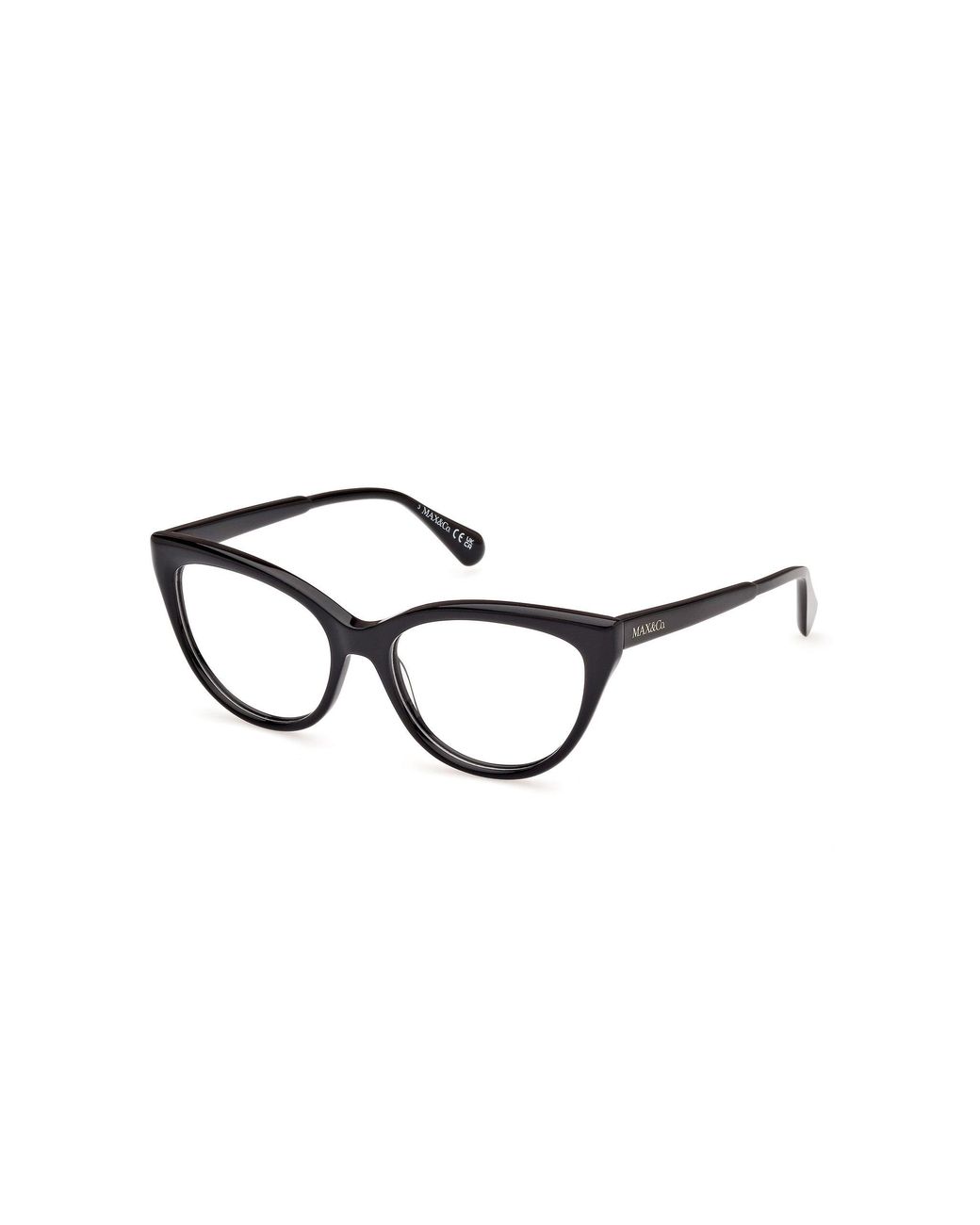 MAX&Co. Black Mo5131 001 Optical Frames Acetate Cat Eye Normal