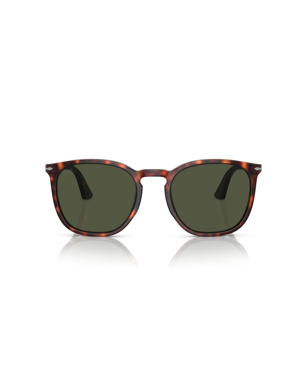 Persol Black Po3316S 24/31 Sunglasses Acetate Round Normal