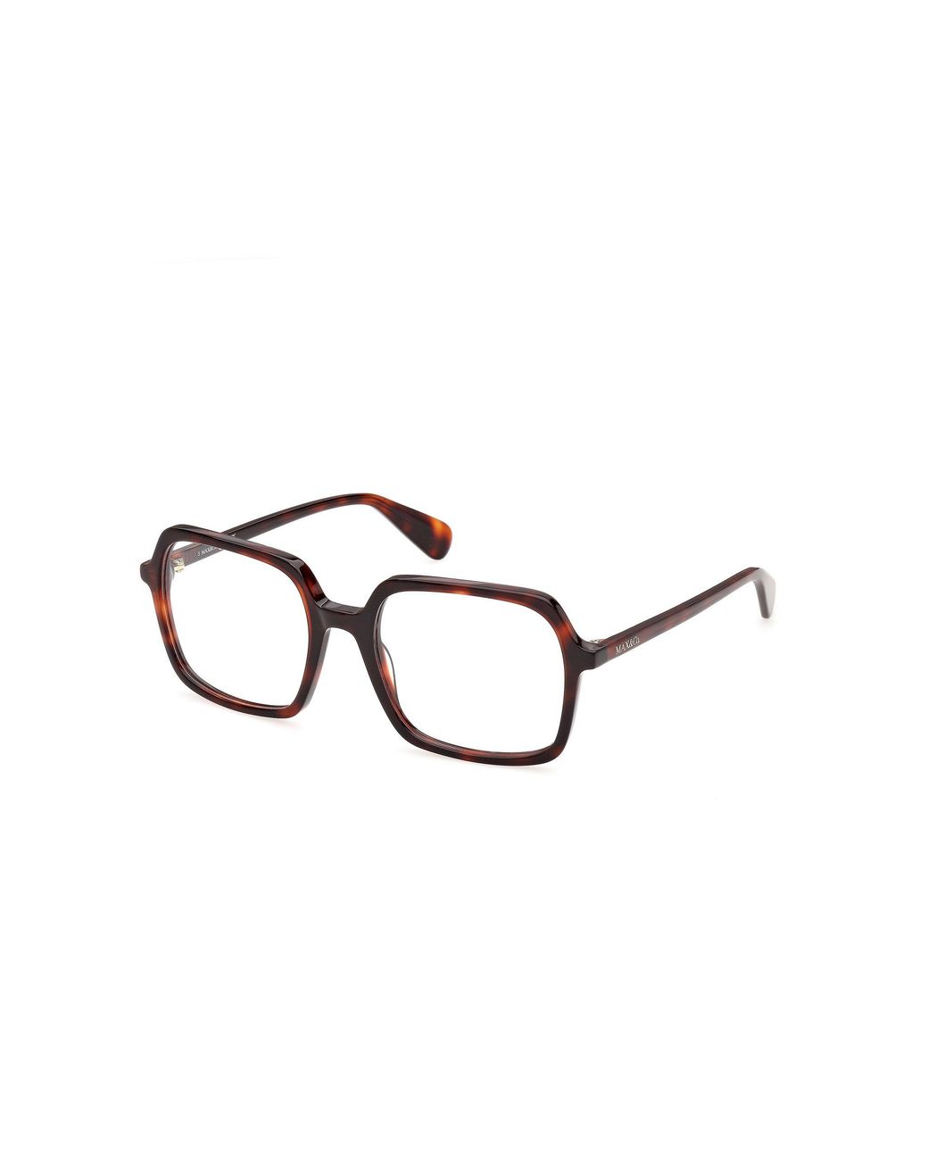 MAX&Co. Black Mo5239 52 Optical Frames Acetate Squared Normal