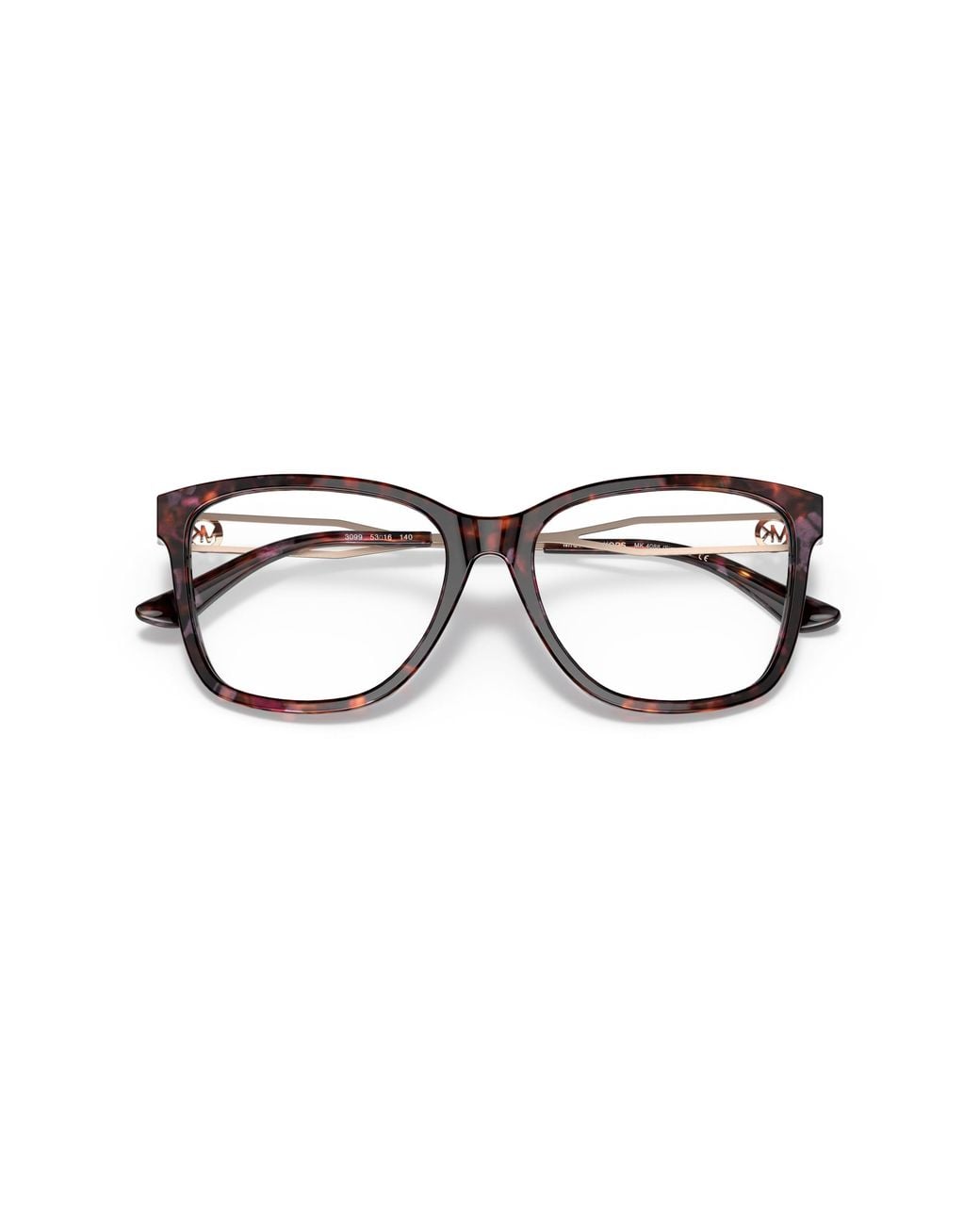Michael Kors Black Mk4088 Sitka 3099 Optical Frames Acetate Transparent Squared Normal