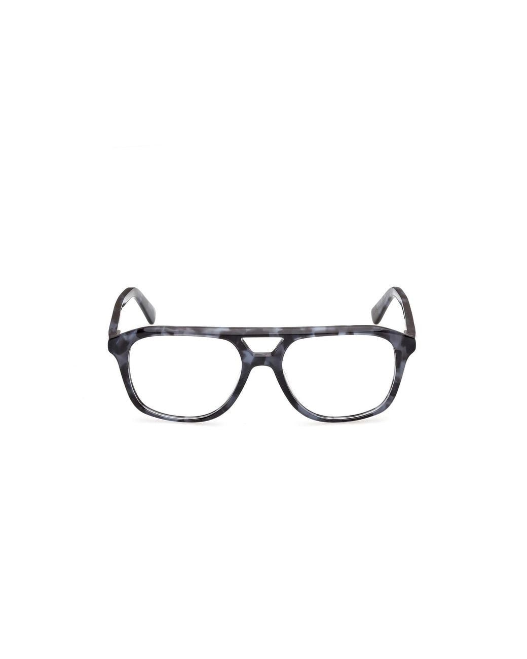 Guess Black Gu50447 92 Optical Frames Acetate Pilot Normal for men