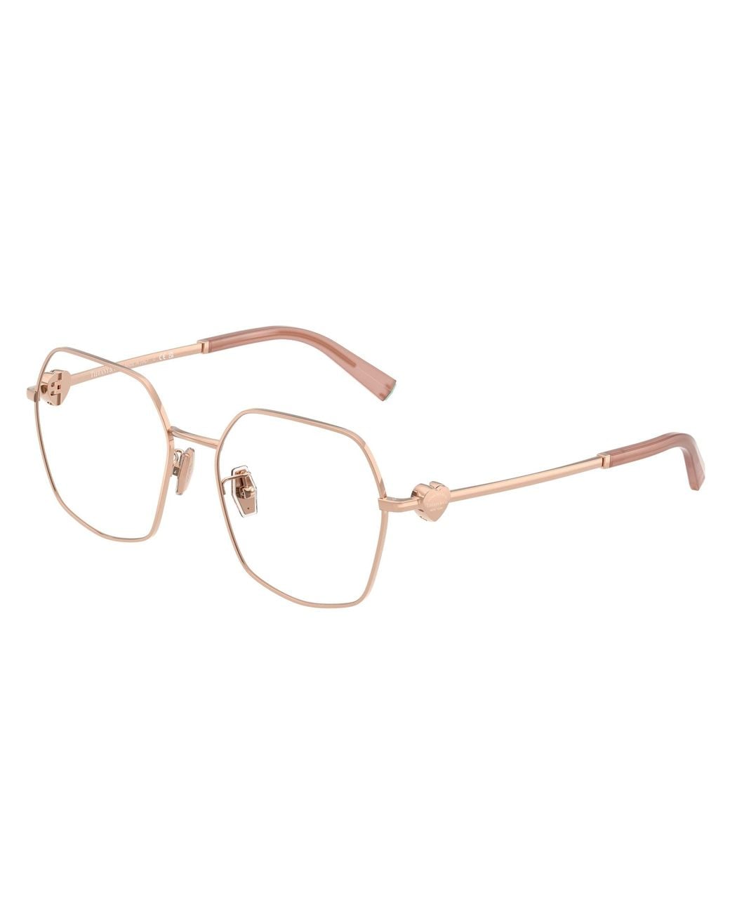 Tiffany & Co Black Tf1165Bd 6105 Optical Frames Steel Geometric Normal