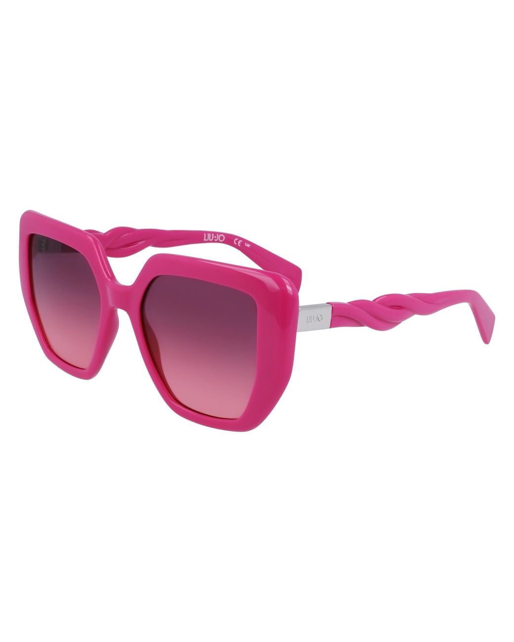 Liu Jo Black Lj788S 525 Sunglasses Bio-Inject Squared Normal Shaded