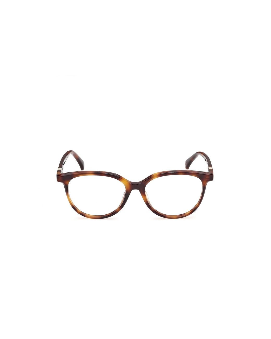 Max Mara Black Mm5262 52 Optical Frames Acetate Round Normal