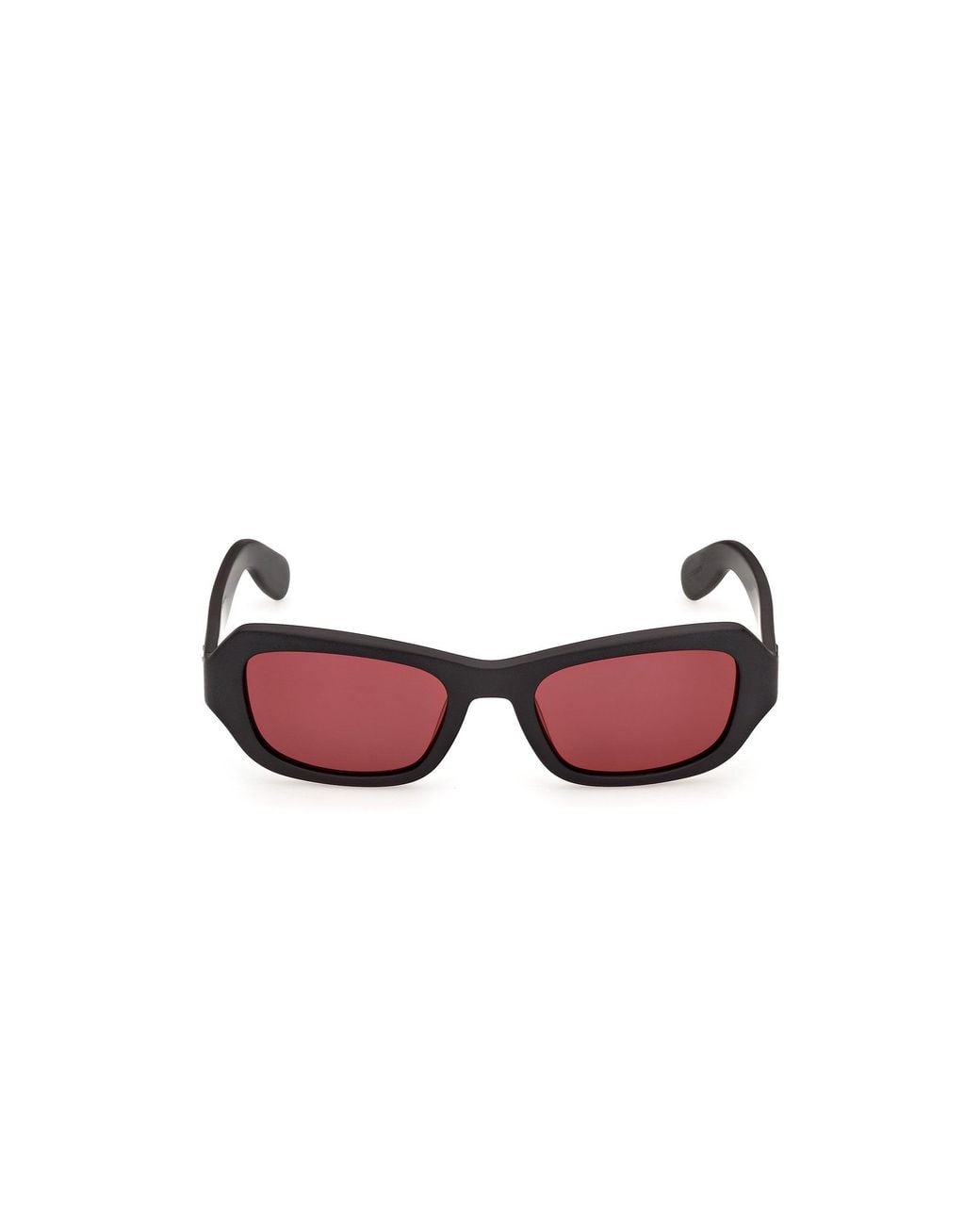 Adidas Originals Black Or0156 02U Sunglasses Acetate Bordeaux Geometric Normal