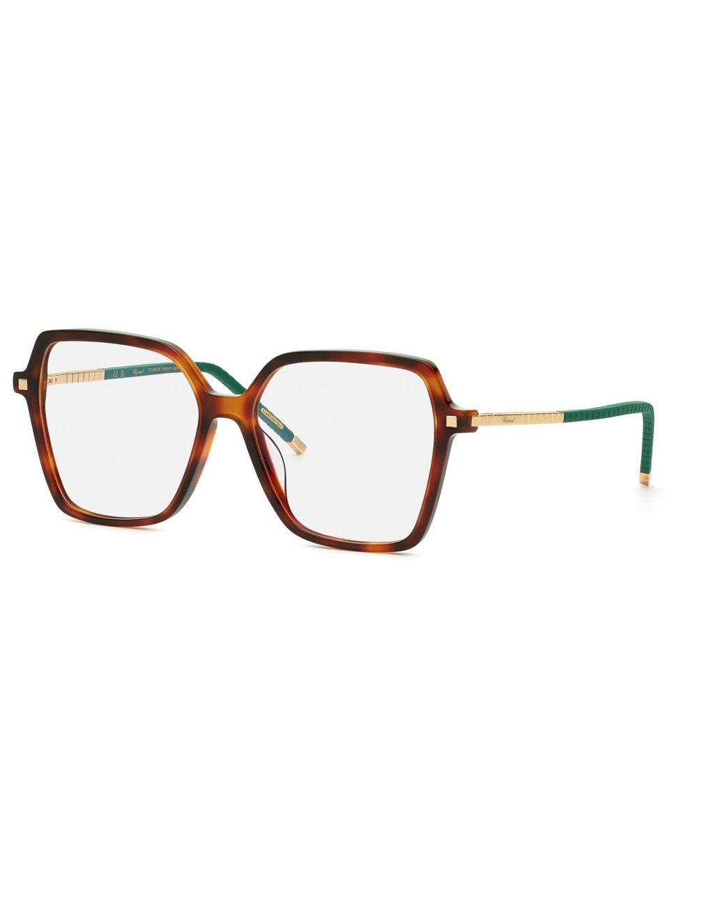 Chopard Black Vch348M 09Xw Optical Frames Acetate Geometric
