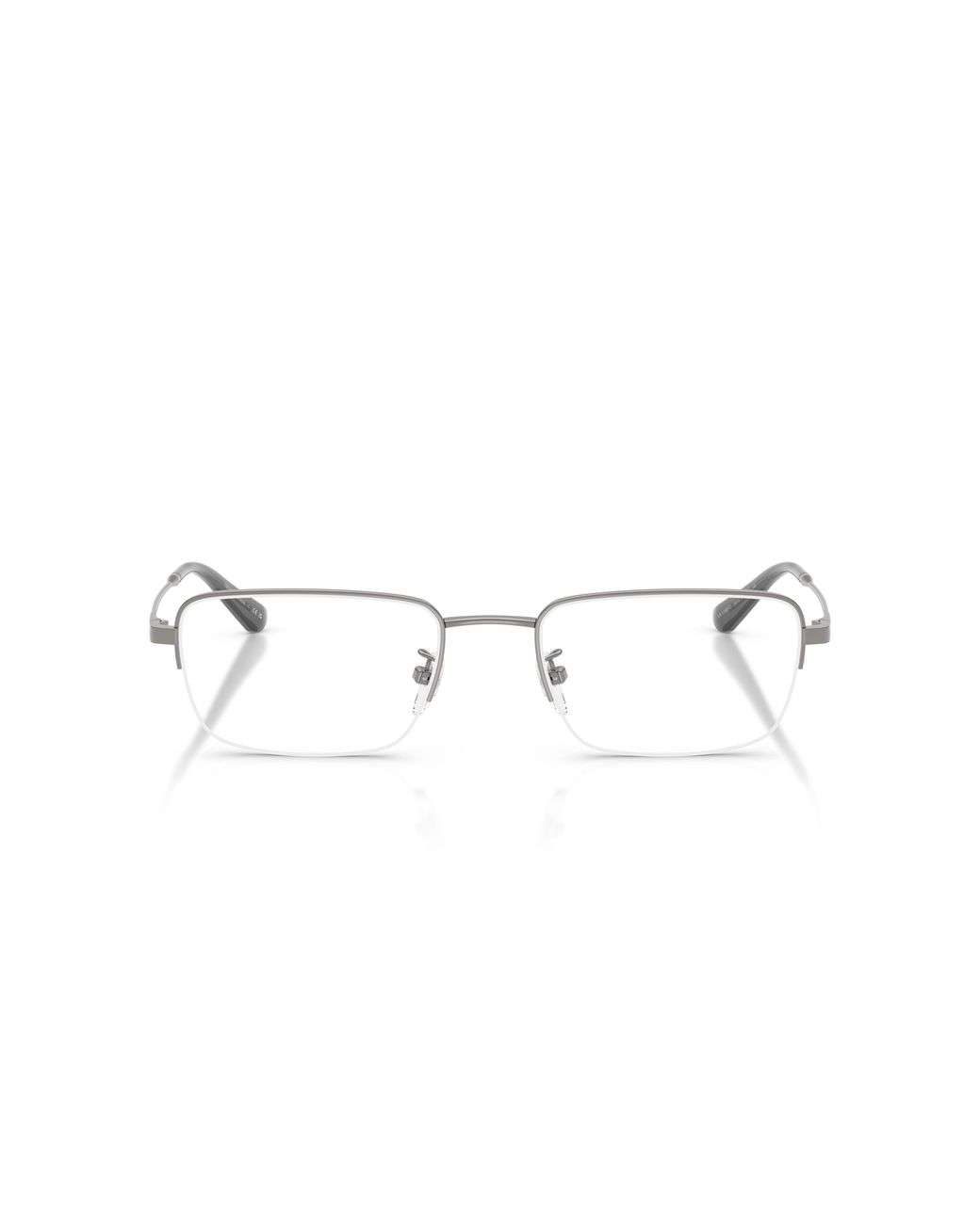 Emporio Armani Black Ea1193Td 3010 Optical Frames Titanium Transparent Squared Normal for men