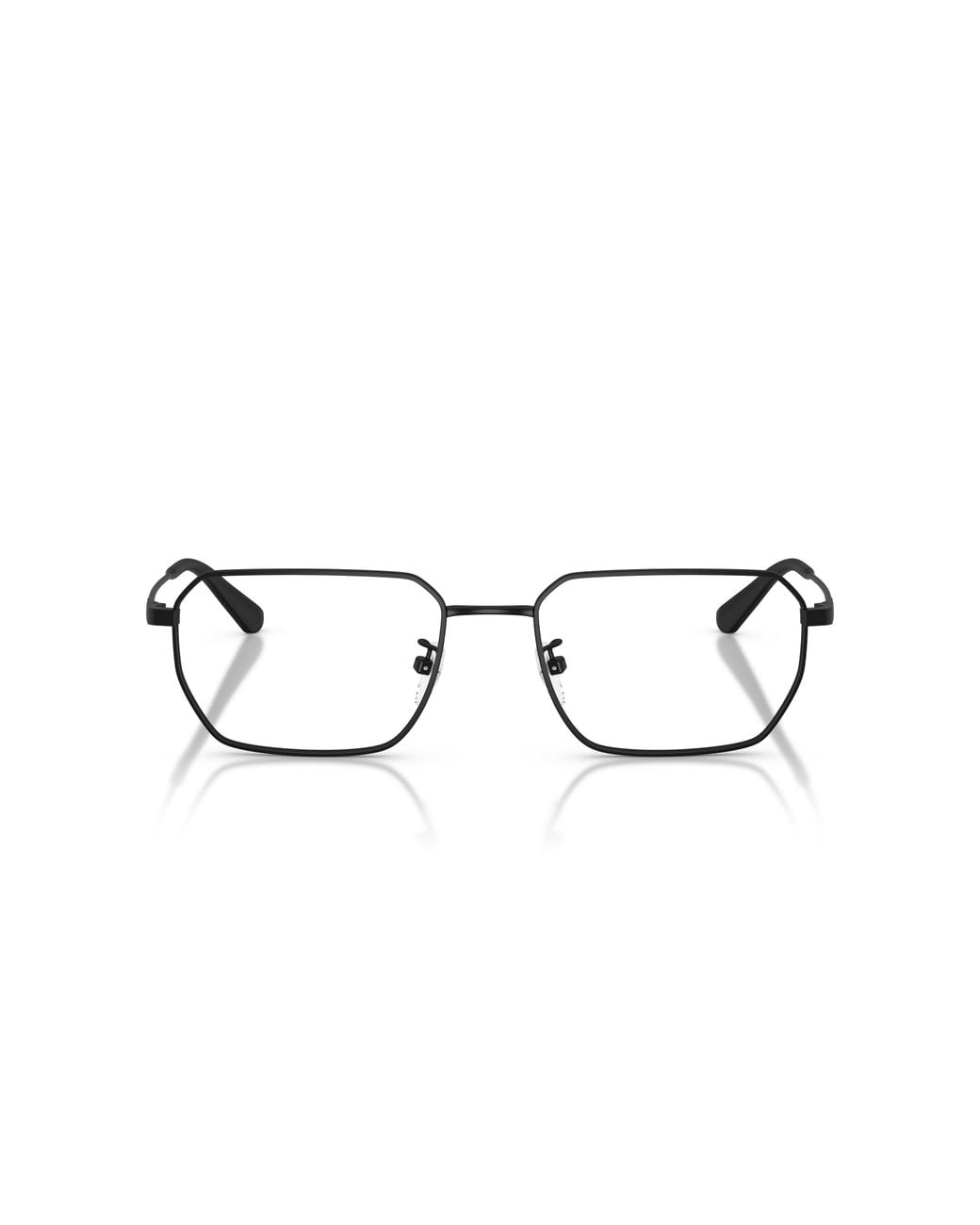 Emporio Armani Black Ea1187Td 3001 Optical Frames Titanium Transparent Round Normal for men