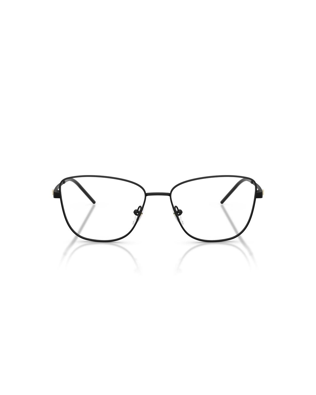 Emporio Armani Black Ea1172 3001 Optical Frames Metal Geometric Normal