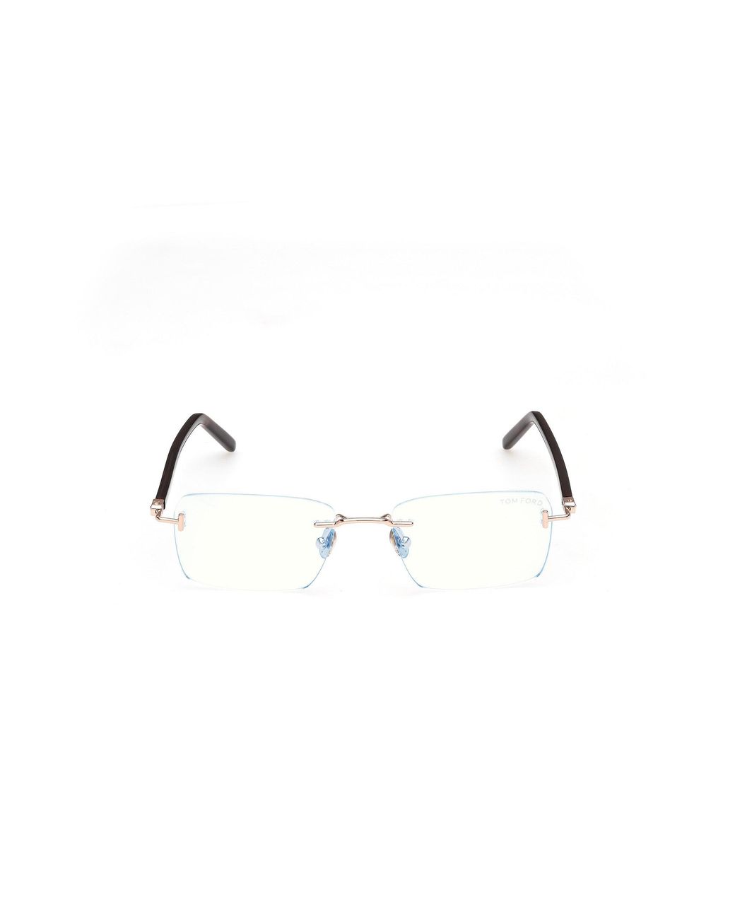 Tom Ford Black Ft6210-B 28 Optical Frames Metal Squared Normal for men