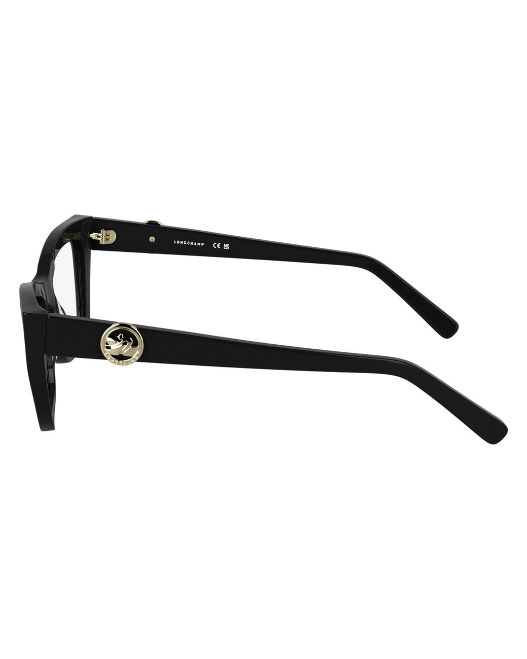 Longchamp Black Lo2762 001 Optical Frames Acetate Squared Normal