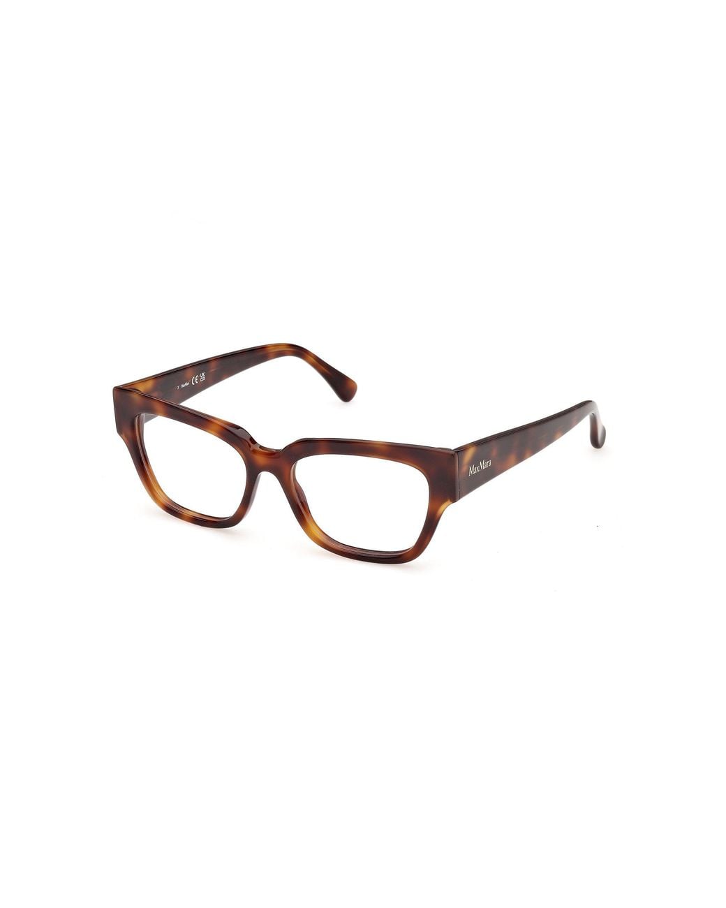 Max Mara Black Mm5259 52 Optical Frames Acetate Squared Normal