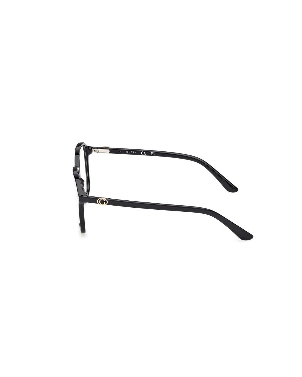 Guess Black Gu50311 001 Optical Frames Acetate Cat Eye Normal