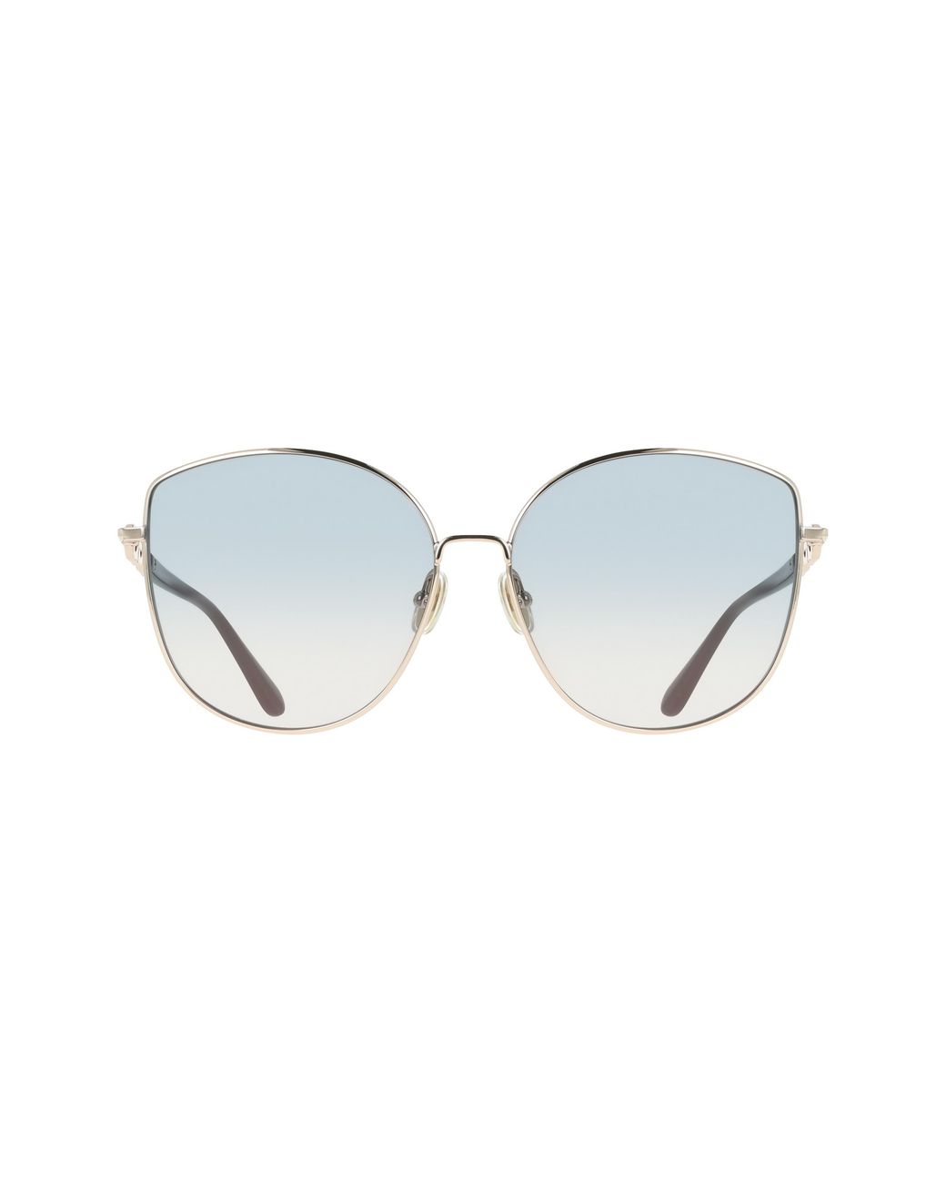 Ferragamo Black Sf339S 774 Sunglasses Metal Squared Normal