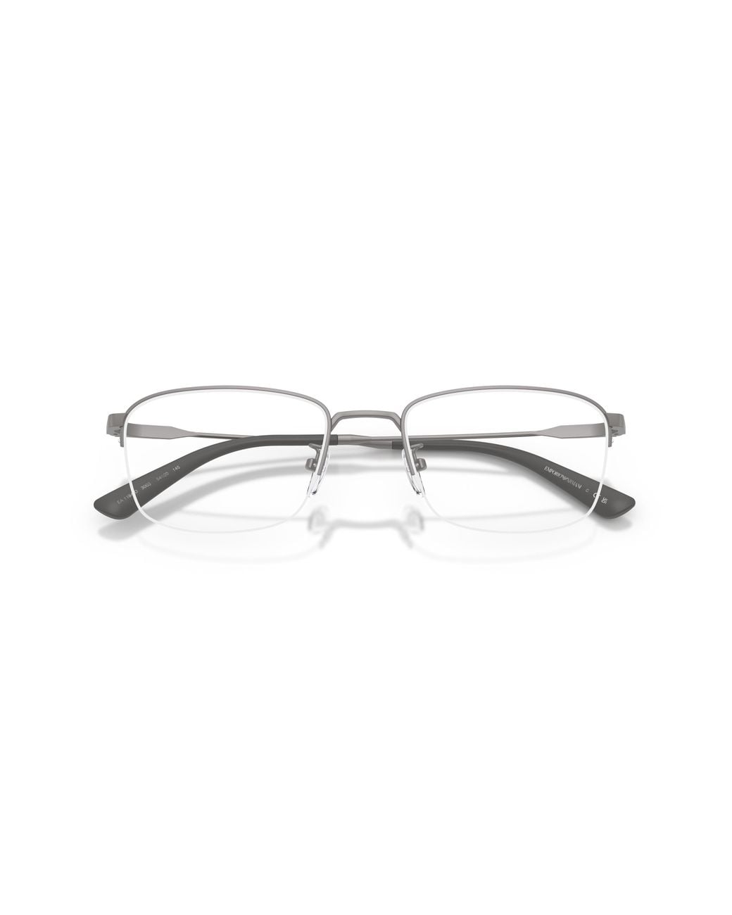 Emporio Armani Black Ea1194Td 3003 Optical Frames Titanium Transparent Pillow Normal for men