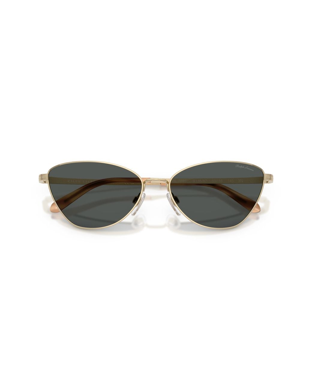 Ralph Lauren Black Rl7093 911687 Sunglasses Steel Squared Normal