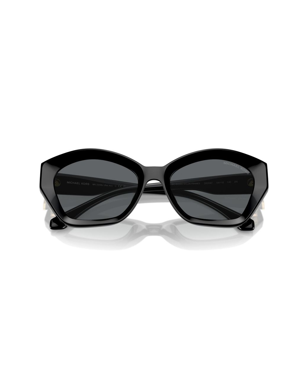 Michael Kors Black Mk2209U Bel Air 300587 Sunglasses Injected Geometric Normal