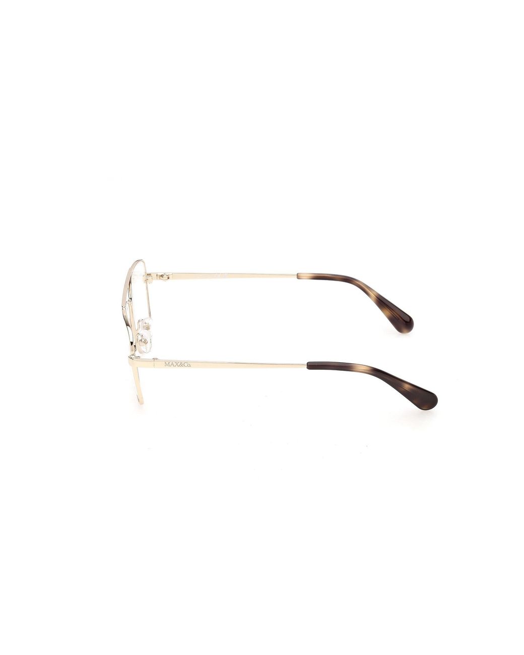 MAX&Co. Black Mo5236 32 Optical Frames Metal Squared Normal