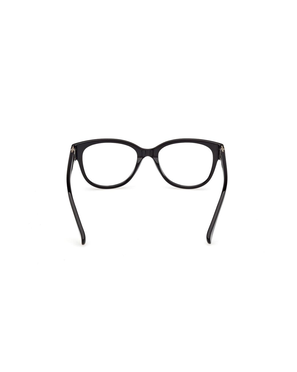 Max Mara Black Mm5229 001 Optical Frames Acetate Round Normal
