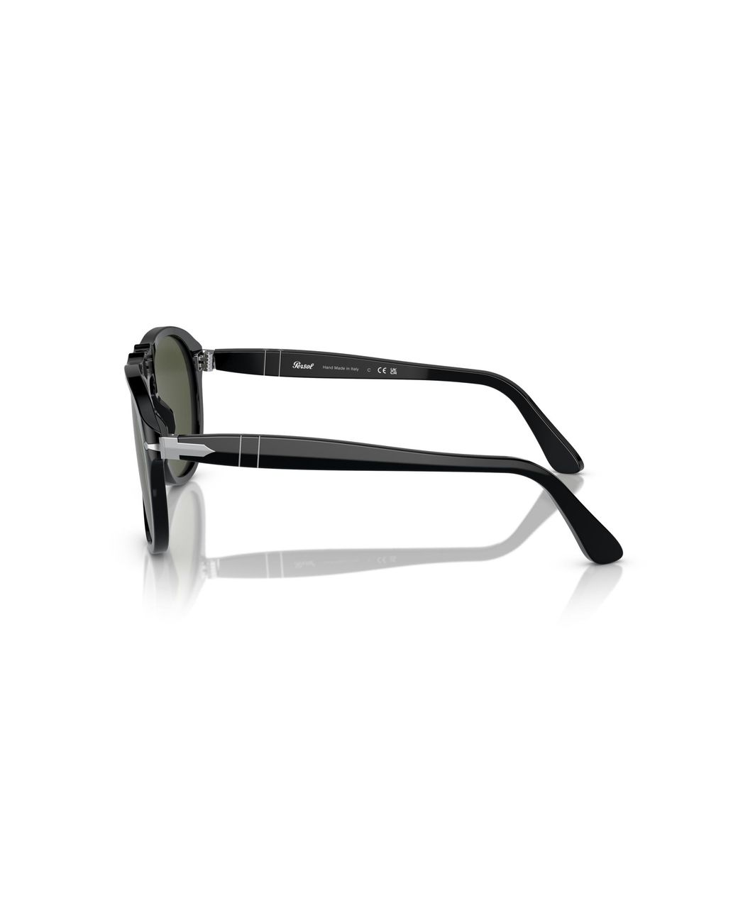 Persol Black Po0649 95/31 Sunglasses Acetate Pilot Normal for men