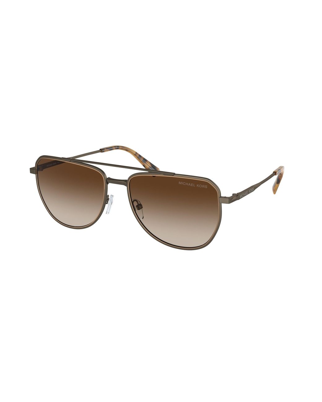 Michael Kors Black Mk1155 Whistler 100113 Sunglasses Metal Pilot Normal Shaded for men