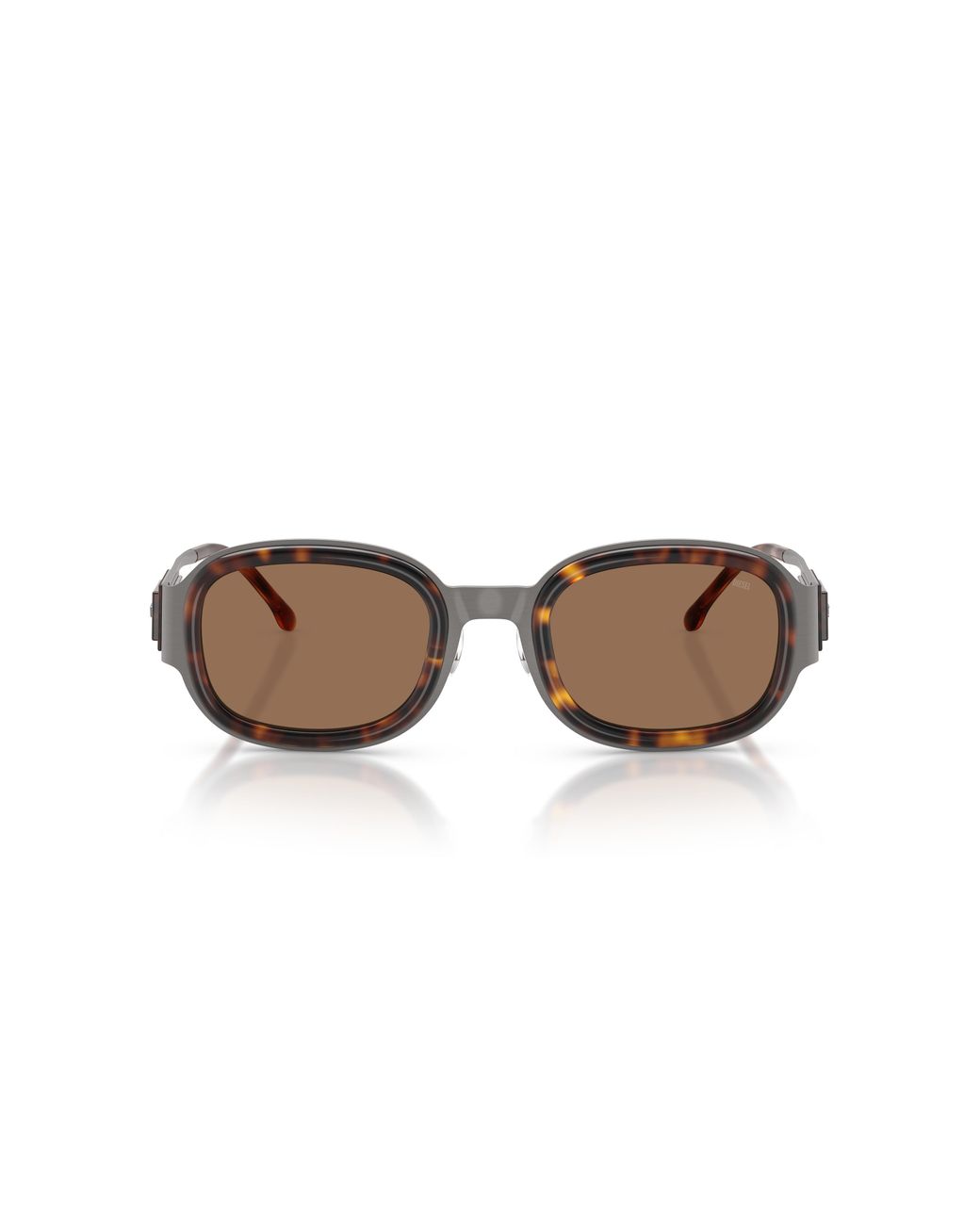 DIESEL Black Dl1020 104373 Sunglasses Metal Squared Normal