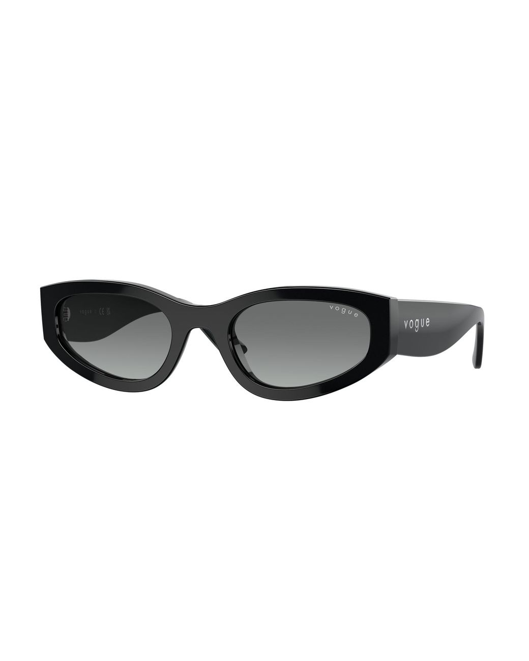 Vogue Eyewear Black Vo5585S W44/11 Sunglasses Acetate Geometric Normal Shaded