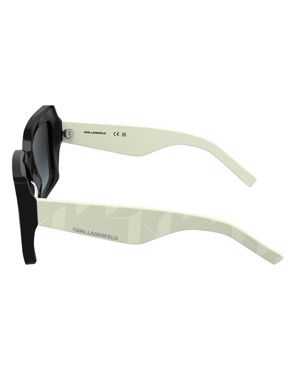 Karl Lagerfeld Black Kl6203S 006 Sunglasses Acetate Squared Normal Shaded