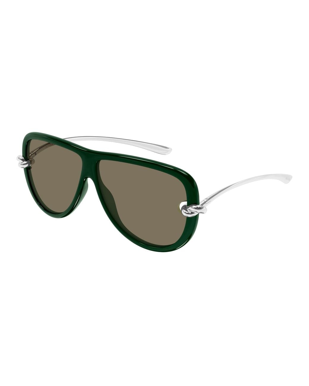 Bottega Veneta Black Bv1513S 004 Sunglasses Bio-Injected Pilot