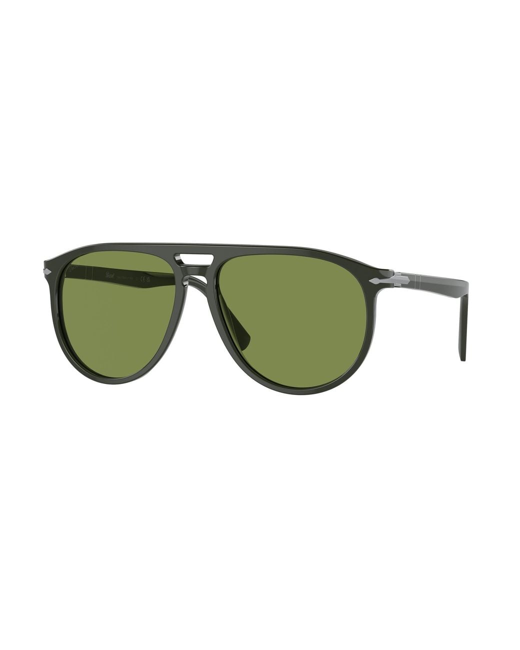 Persol Green Po3311S 11884E Sunglasses Acetate Pilot Normal