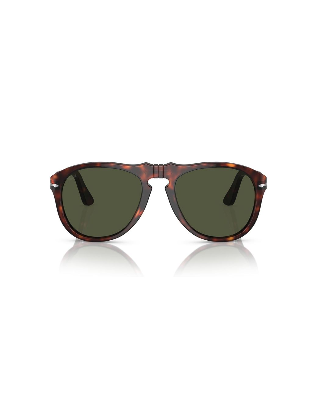 Persol Green Po0649 24/31 Sunglasses Acetate Pilot Normal for men