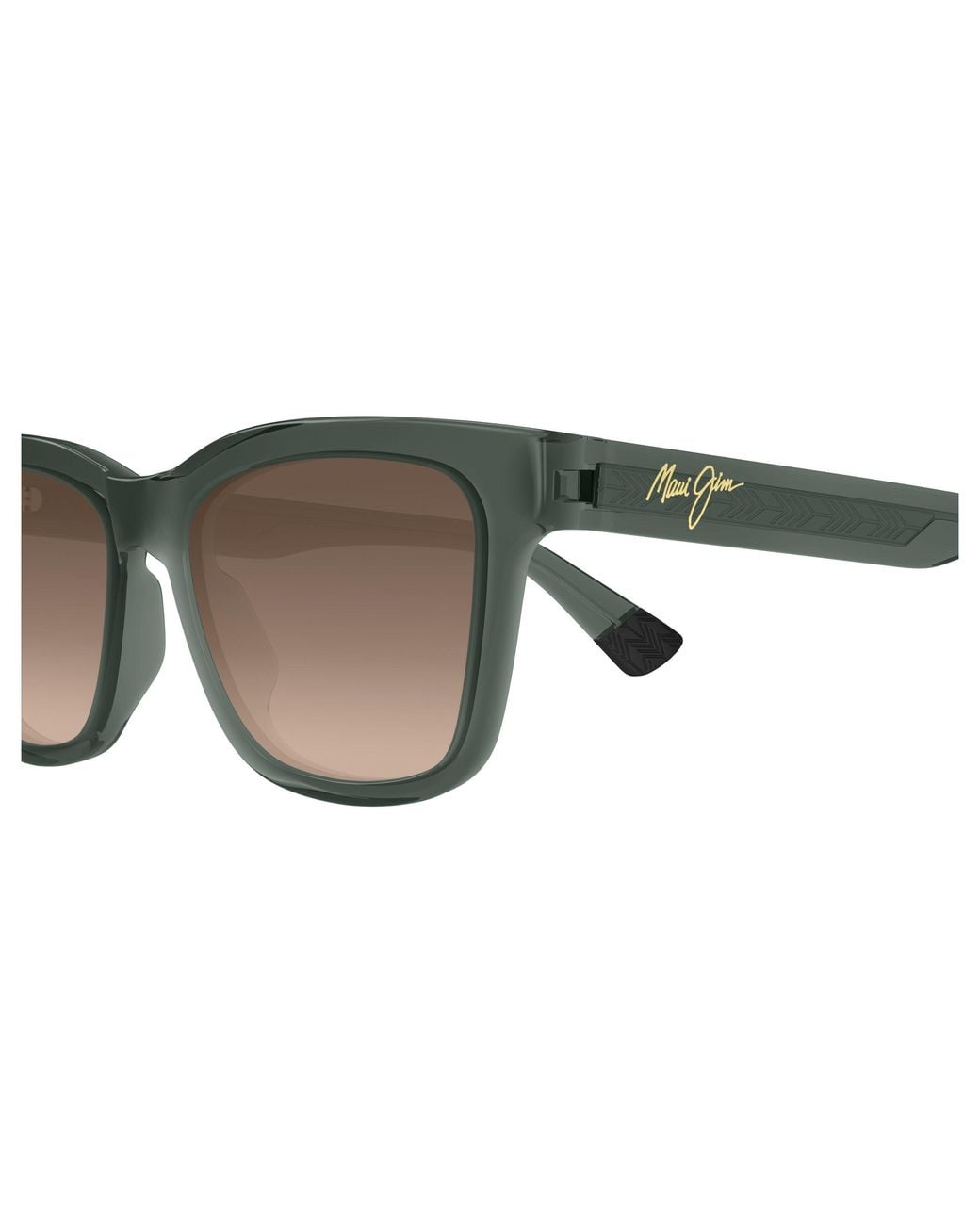 Maui Jim Black Mj0644S 004 Occhiali Da Sole Bio-Iniettato Bronzo Rotonda