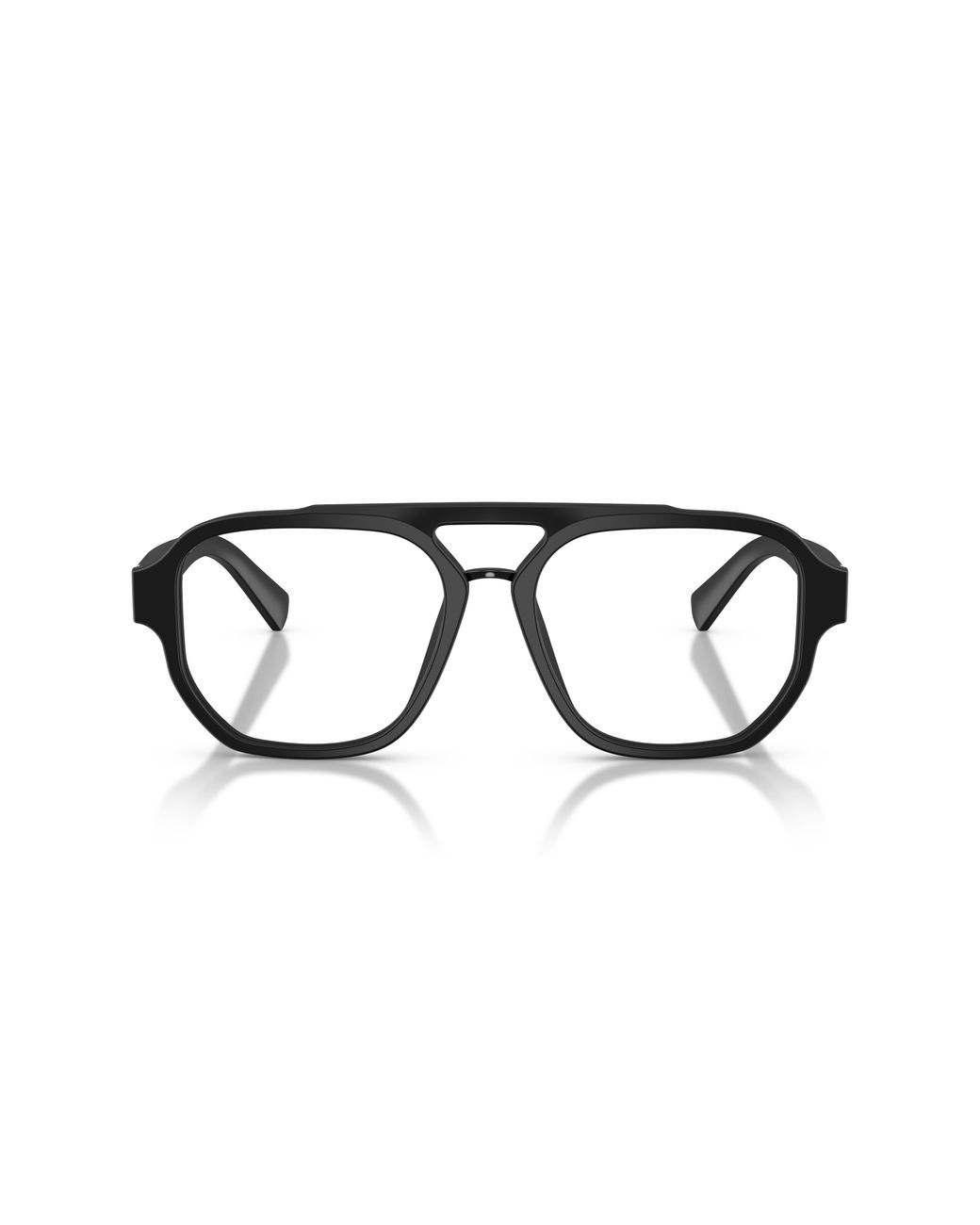 Dolce & Gabbana Black Dg3447 2525 Optical Frames Acetate Transparent Pilot Normal for men