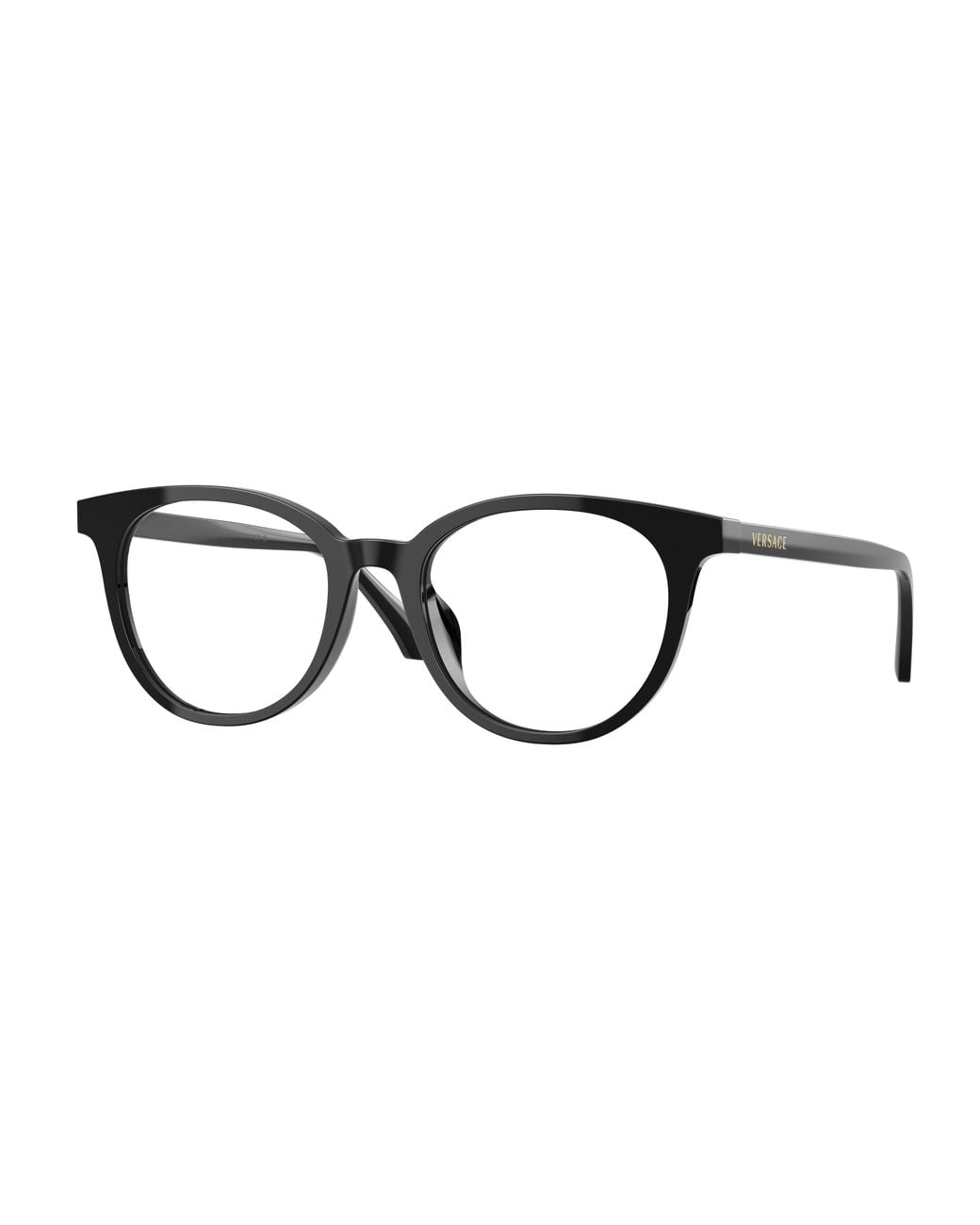 Versace Black Ve3404D Gb1 Optical Frames Acetate Transparent Pantos Normal