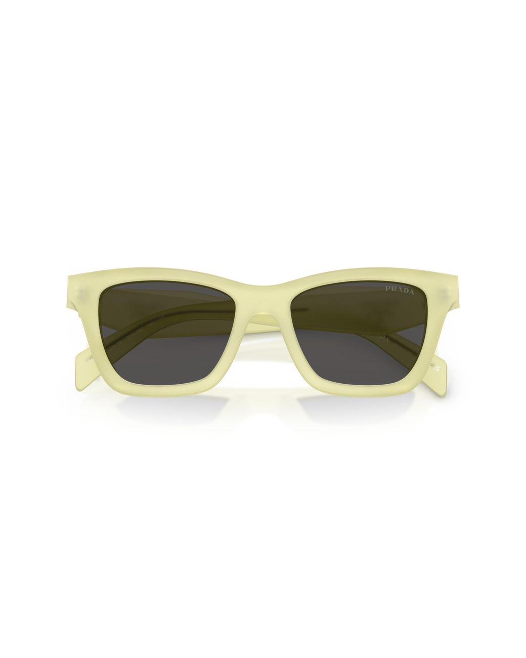 Prada Black Pr C07S 21G08Z Sunglasses Acetate Butterfly Normal
