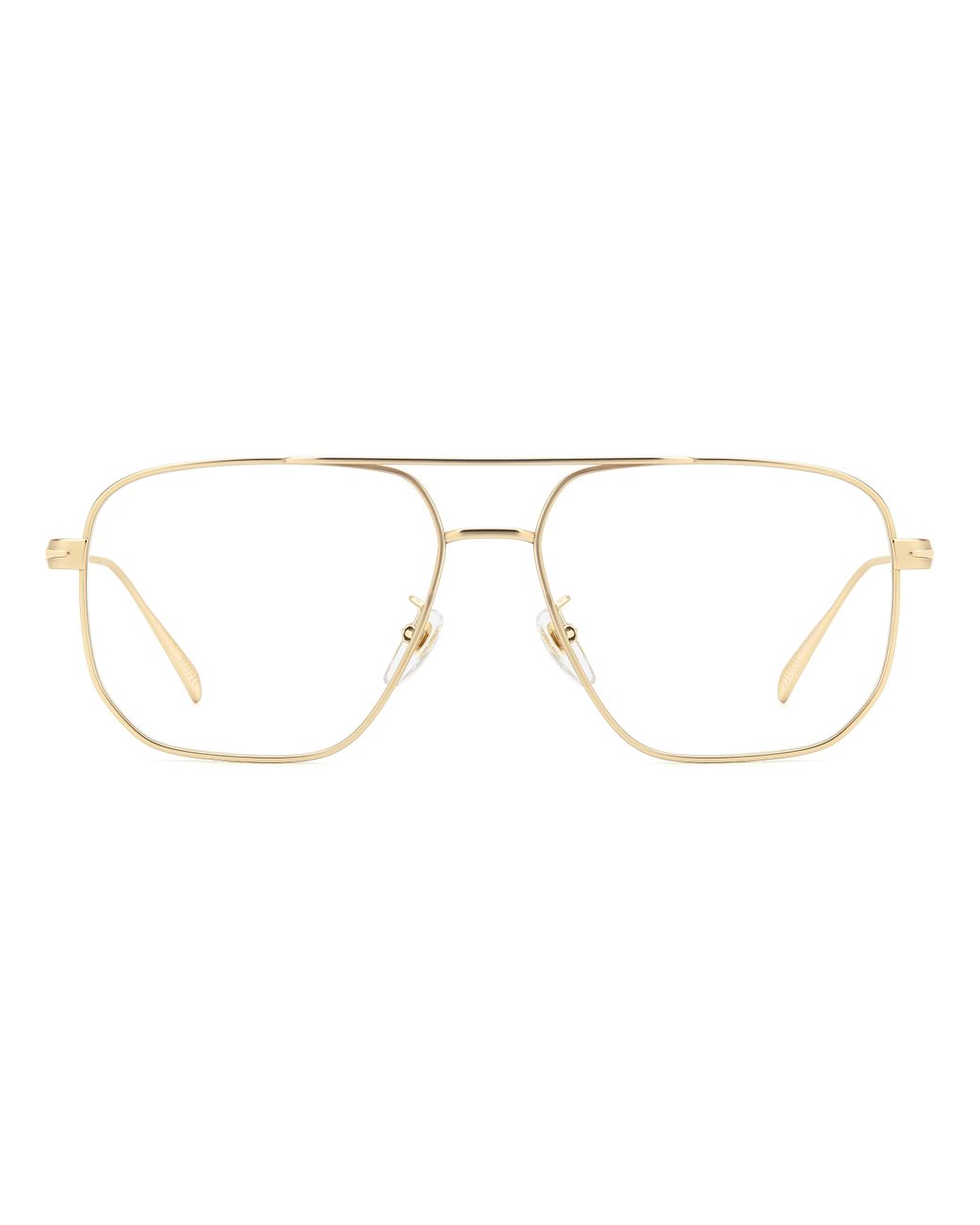 David Beckham Black Db 7124 Aoz Optical Frames Titanium Squared for men