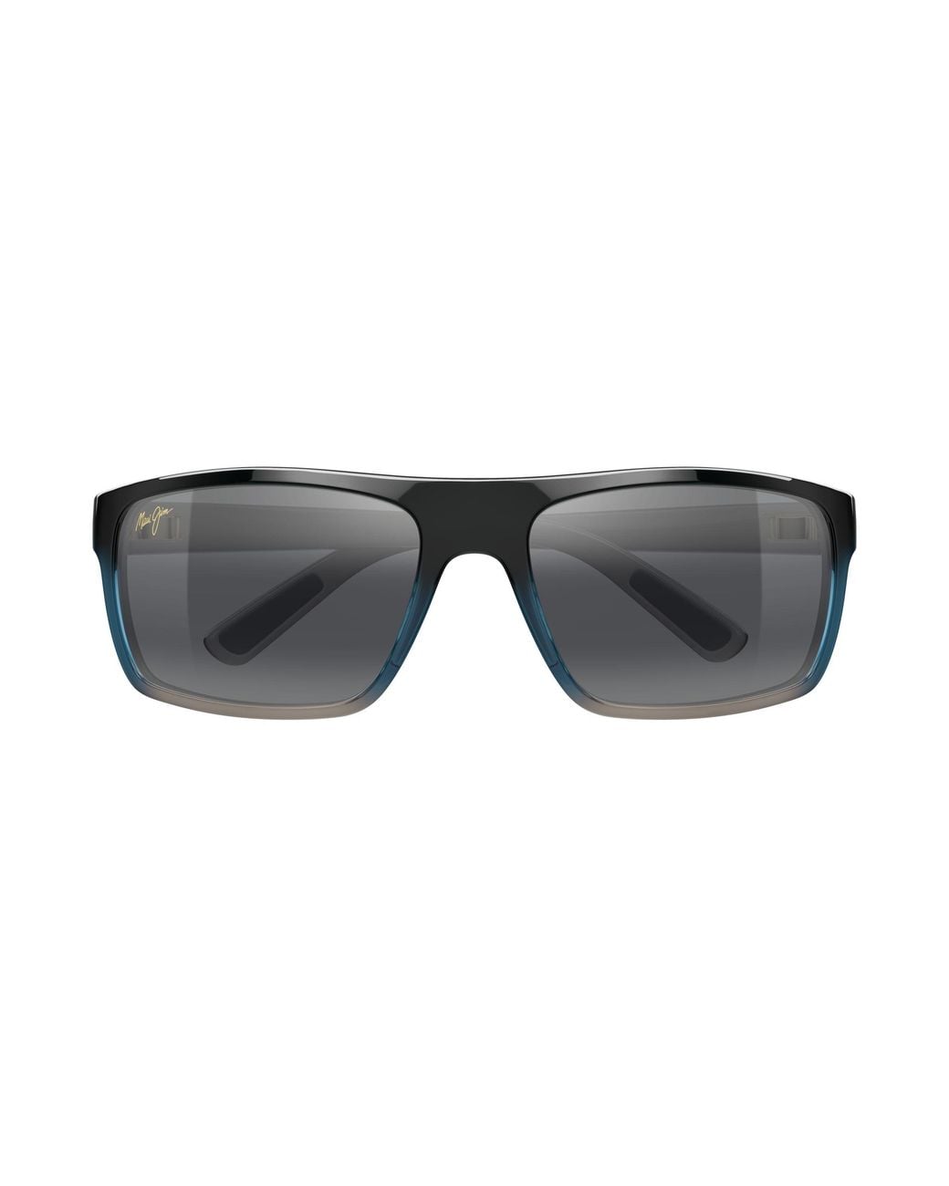 Maui Jim Black Mj0746S 002 Occhiali Da Sole Iniettato Squadrata