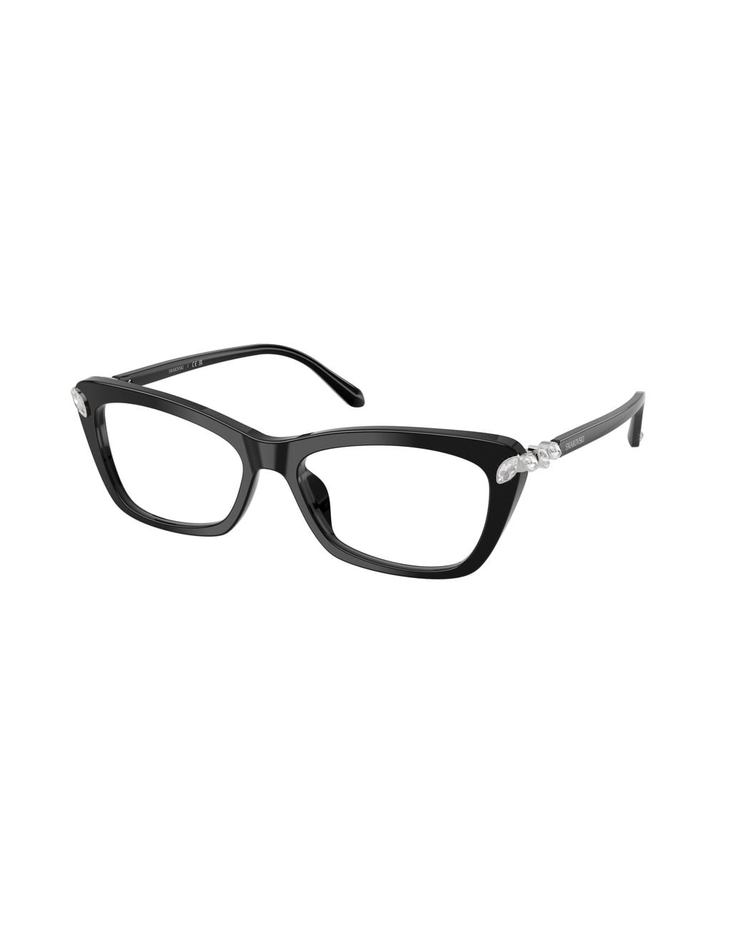 Swarovski Black Sk2068U 1038 Optical Frames Acetate Transparent Cat Eye Normal