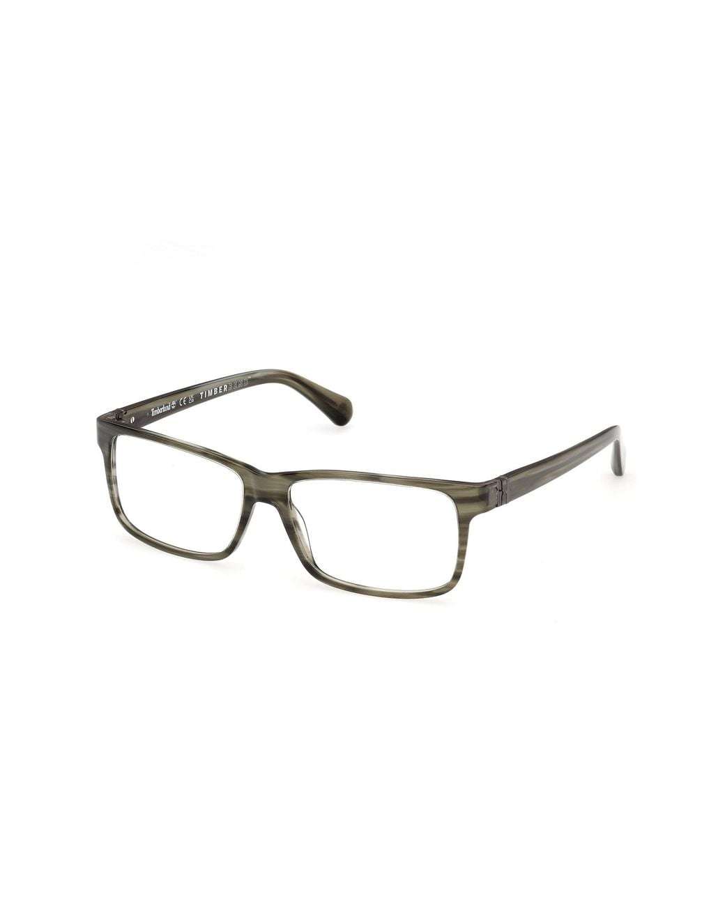 Timberland Black Tb50035 61 Optical Frames Acetate Squared Normal for men