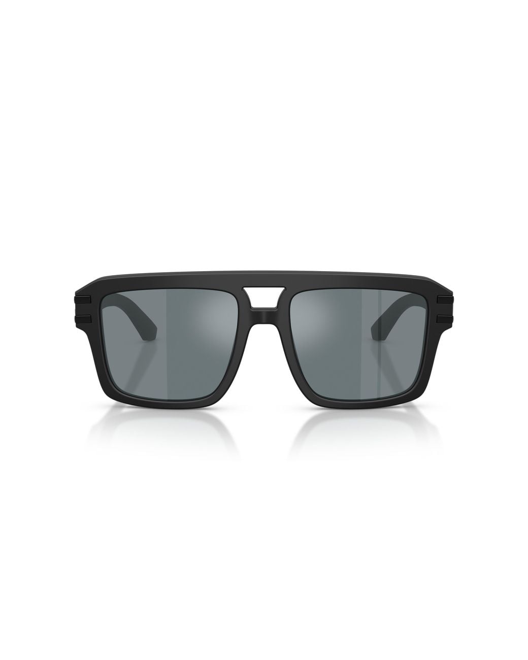 Dolce & Gabbana Black Dg4562 25256G Sunglasses Acetate Pilot Mirror for men