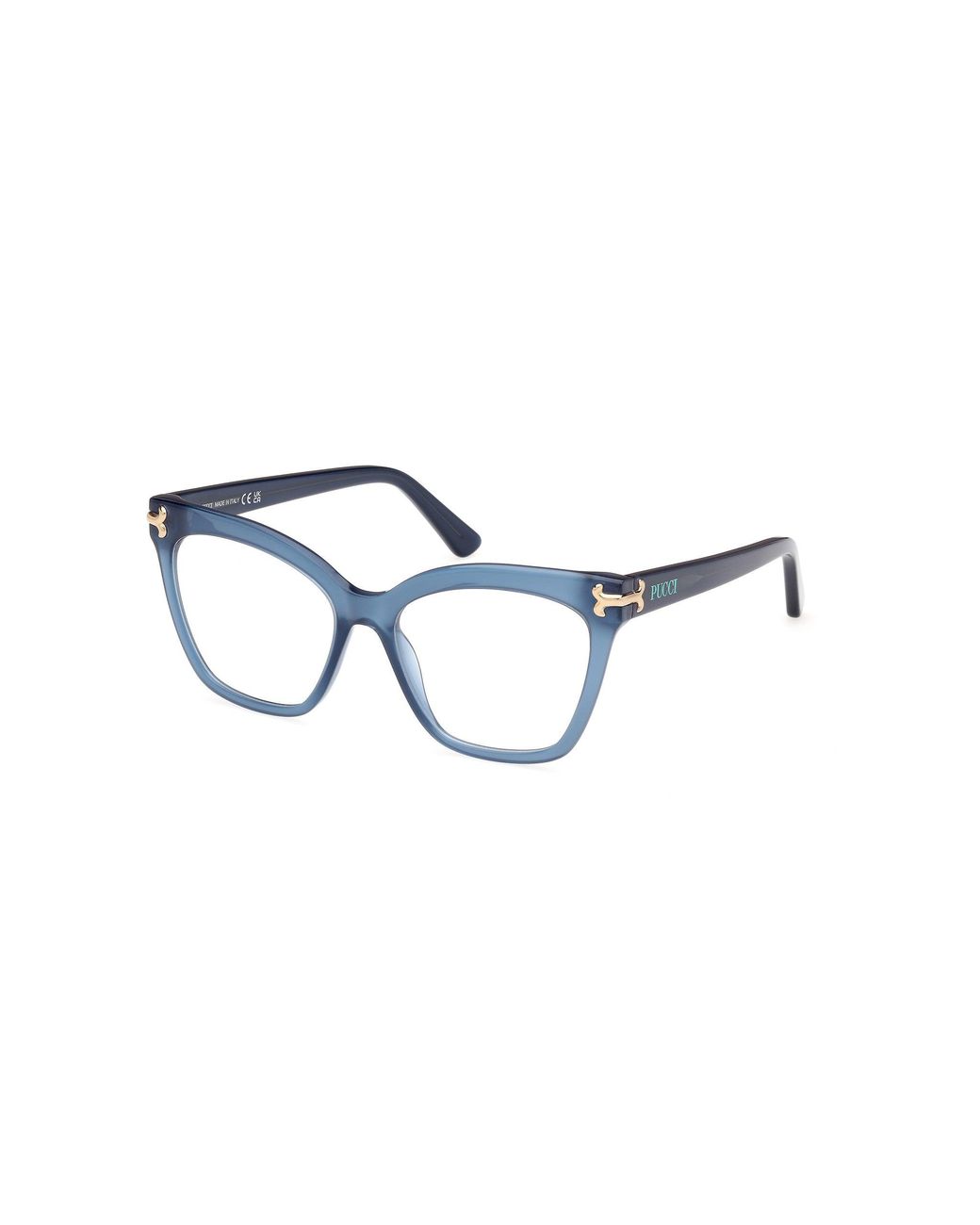 Emilio Pucci Black Ep5235 090 Optical Frames Acetate Butterfly Normal