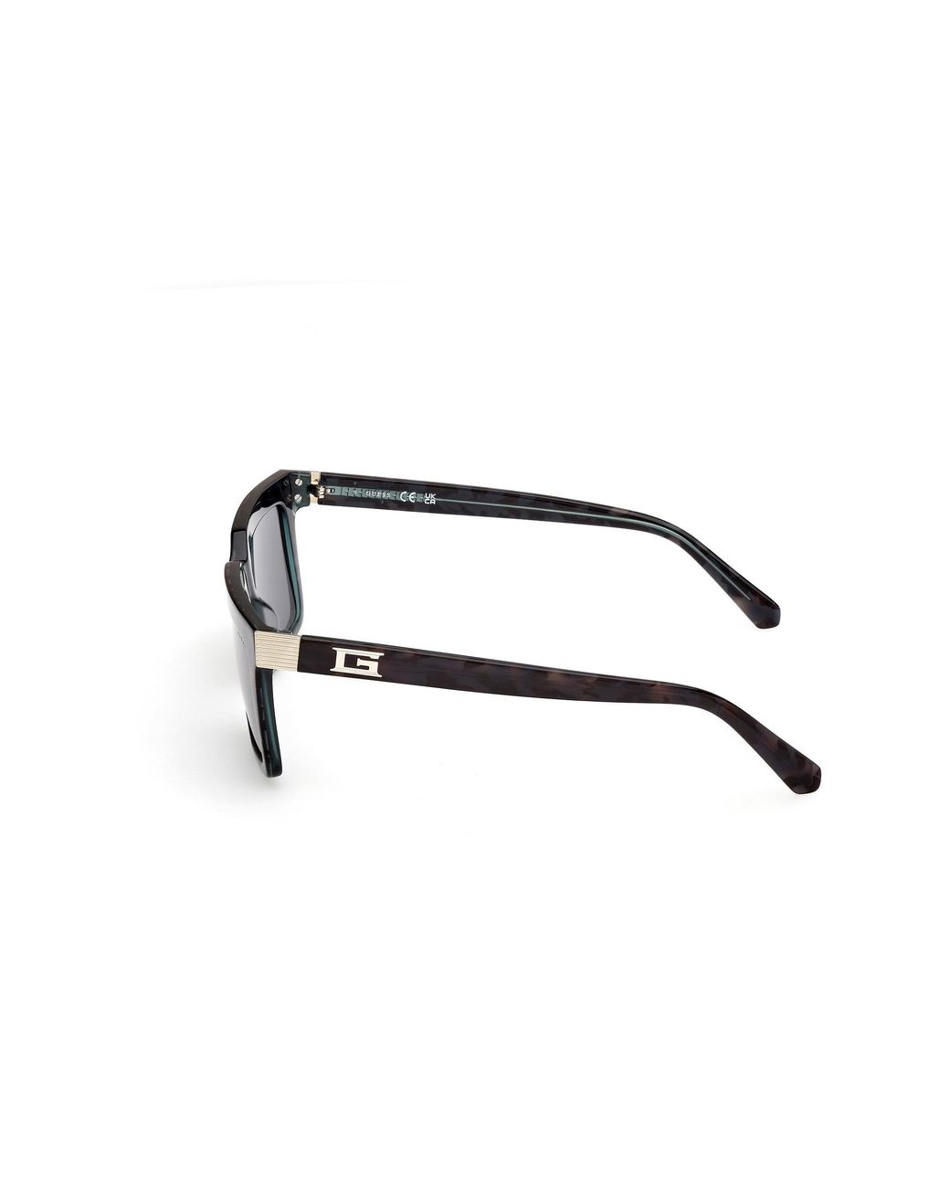 Guess Black Gu00213 98V Sunglasses Acetate Squared Normal for men