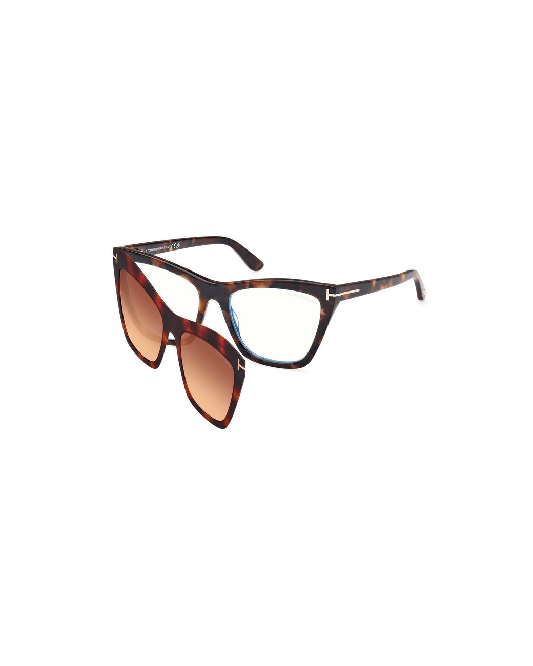 Tom Ford Black Ft5971-B 52 Optical Frames Acetate Cat Eye Normal