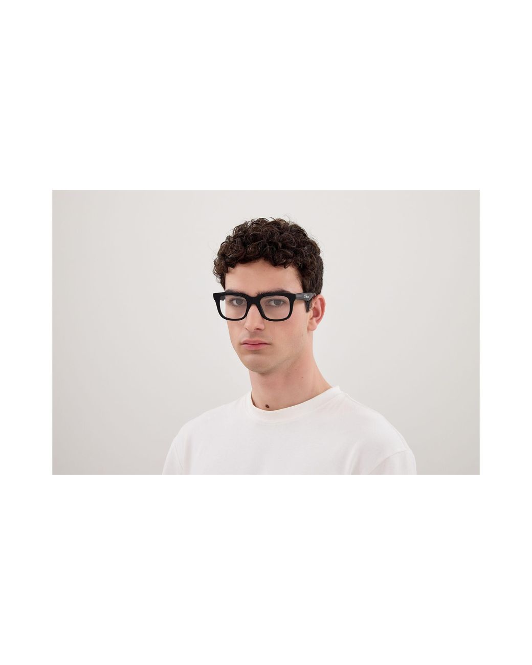 Balenciaga Black Bb0428O 006 Optical Frames Acetate Transparent Squared for men