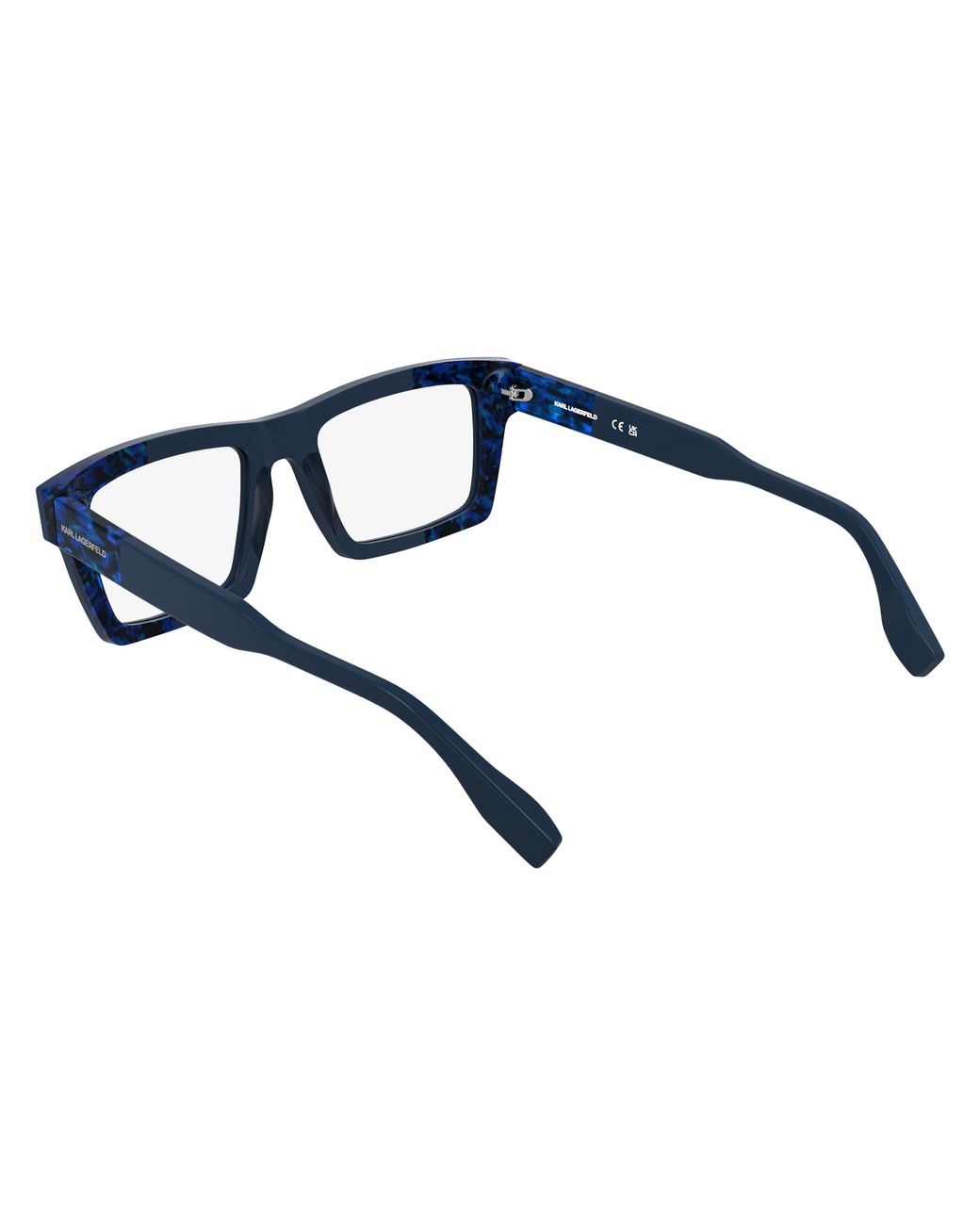 Karl Lagerfeld Black Kl6218 434 Optical Frames Acetate Squared Normal for men