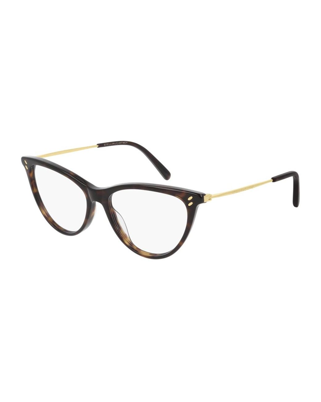 Stella McCartney Black Sc0241O 002 Optical Frames Outlet Acetate Cat Eye