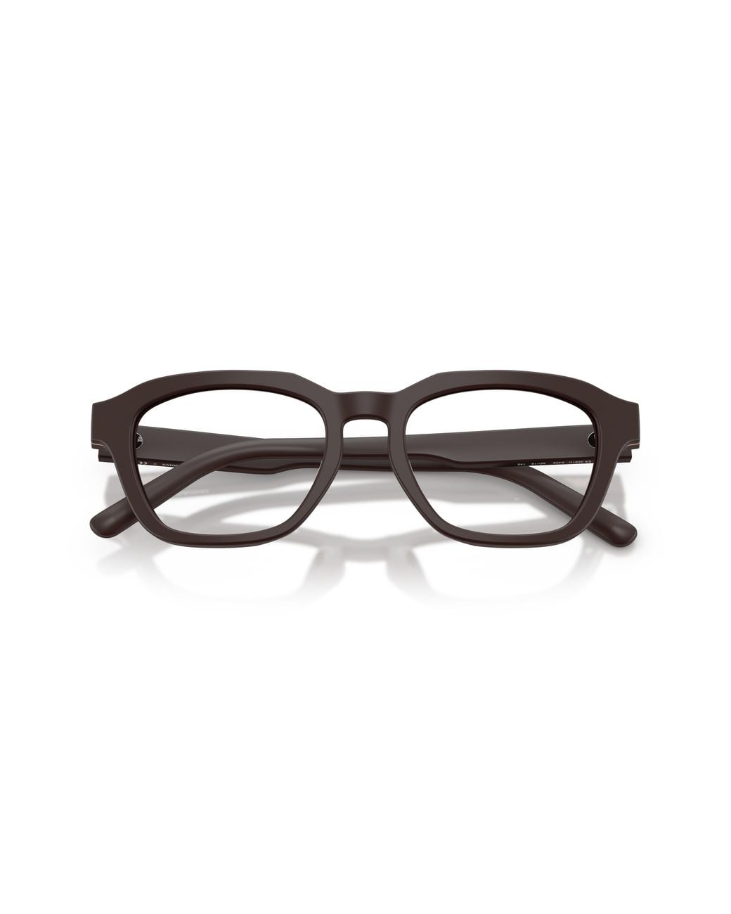 Emporio Armani Black Ea3291U 6458 Optical Frames Acetate Transparent Geometric Normal for men