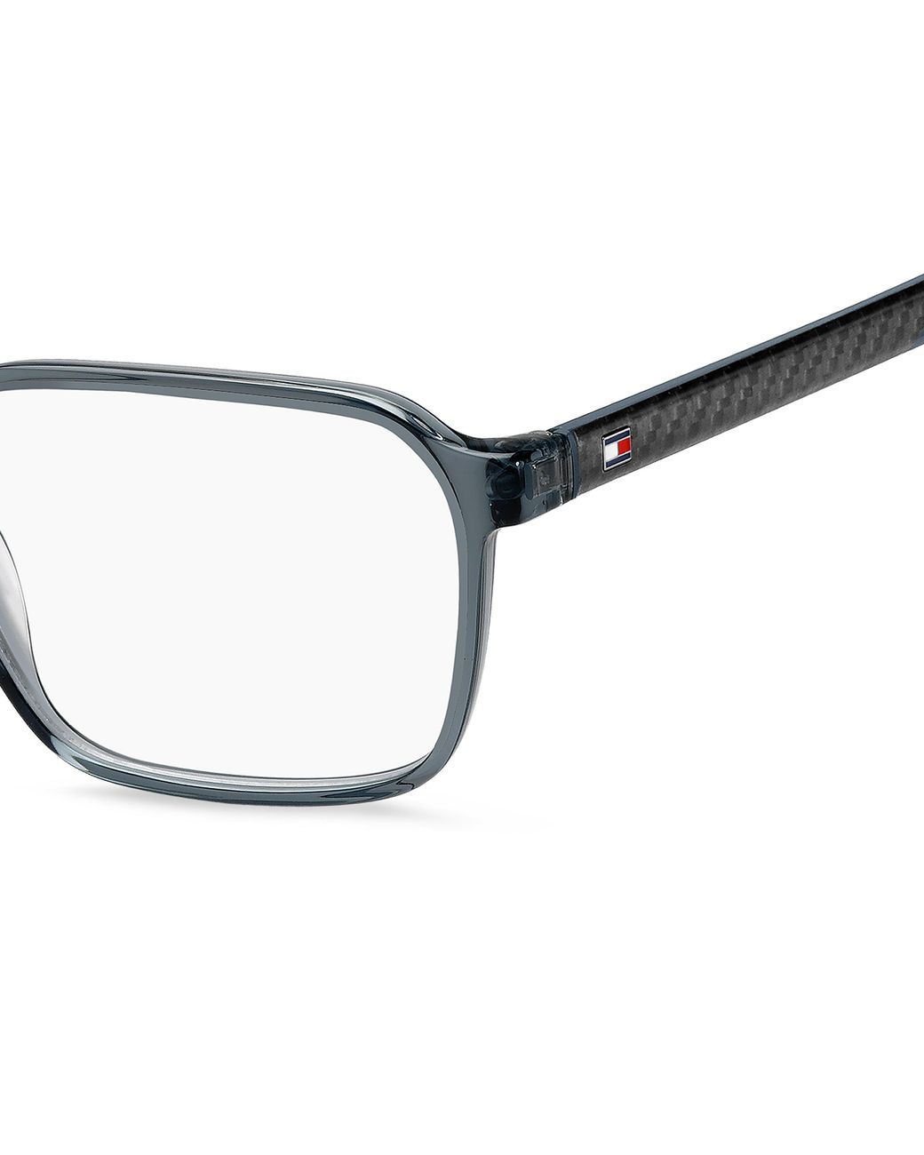 Tommy Hilfiger Black Th 2199 S9W Optical Frames Acetate Squared Normal for men